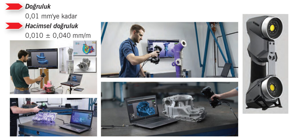 3D Lazer Tarama Cihazı